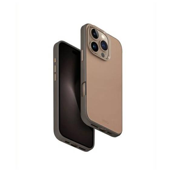 Case IPHONE 16 PRO UNIQ Lyden DS Magclick Charging Flint gray