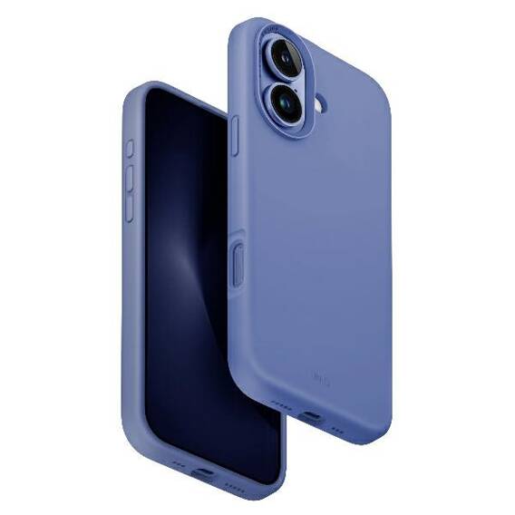 Case IPHONE 16 UNIQ Lino Hue Magclick Charging Pearl blue