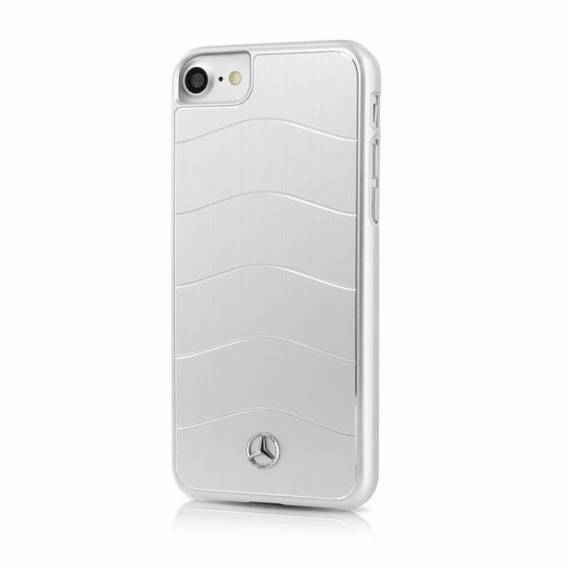 Case IPHONE SE 2022 / SE 2020 / 7 / 8 Mercedes Hard Case (MEHCP7CUSALSI) silver