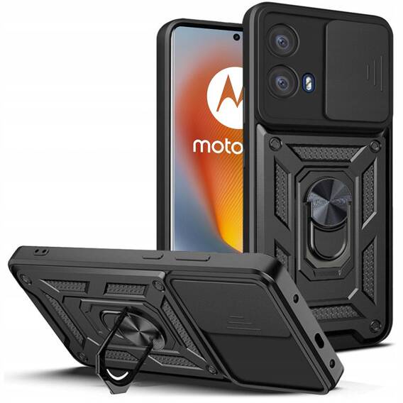 Case MOTOROLA MOTO EDGE 50 FUSION 5G Tech-Protect Camshield Pro black