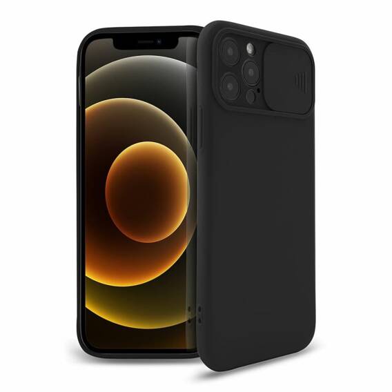 Case MOTOROLA MOTO G50 Silicone with Camera Cover Nexeri Silicone Lens black