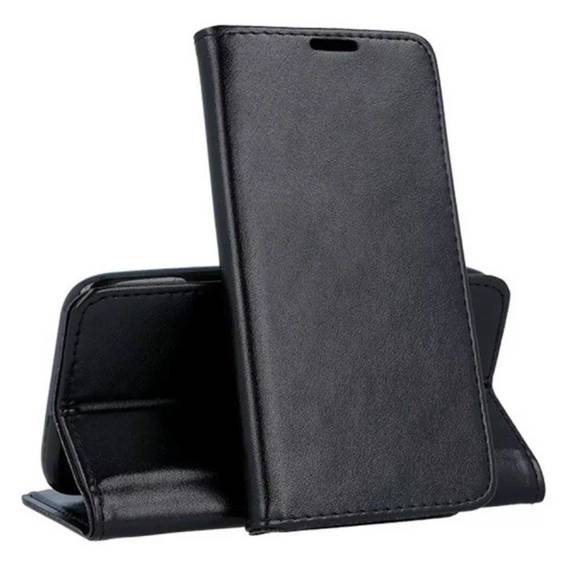 Case OPPO A17 Wallet with a Flap Leatherette Holster Magnet Book black