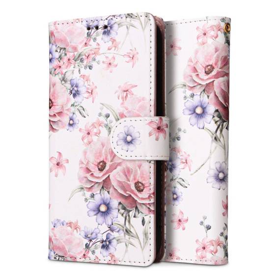 Case SAMSUNG GALAXY A13 4G / LTE Tech-Protect Wallet Blossom Flower multicolored