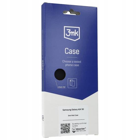 Case SAMSUNG GALAXY A14 4G / 5G 3MK Matt Case black