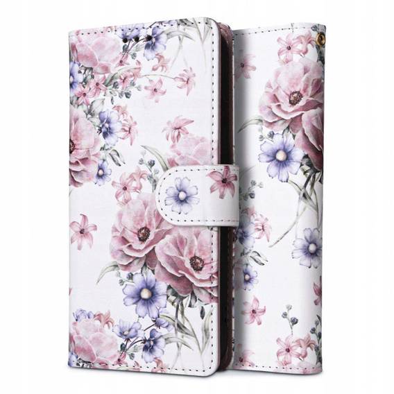 Case SAMSUNG GALAXY A14 5G Tech-Protect Wallet Blossom Flower