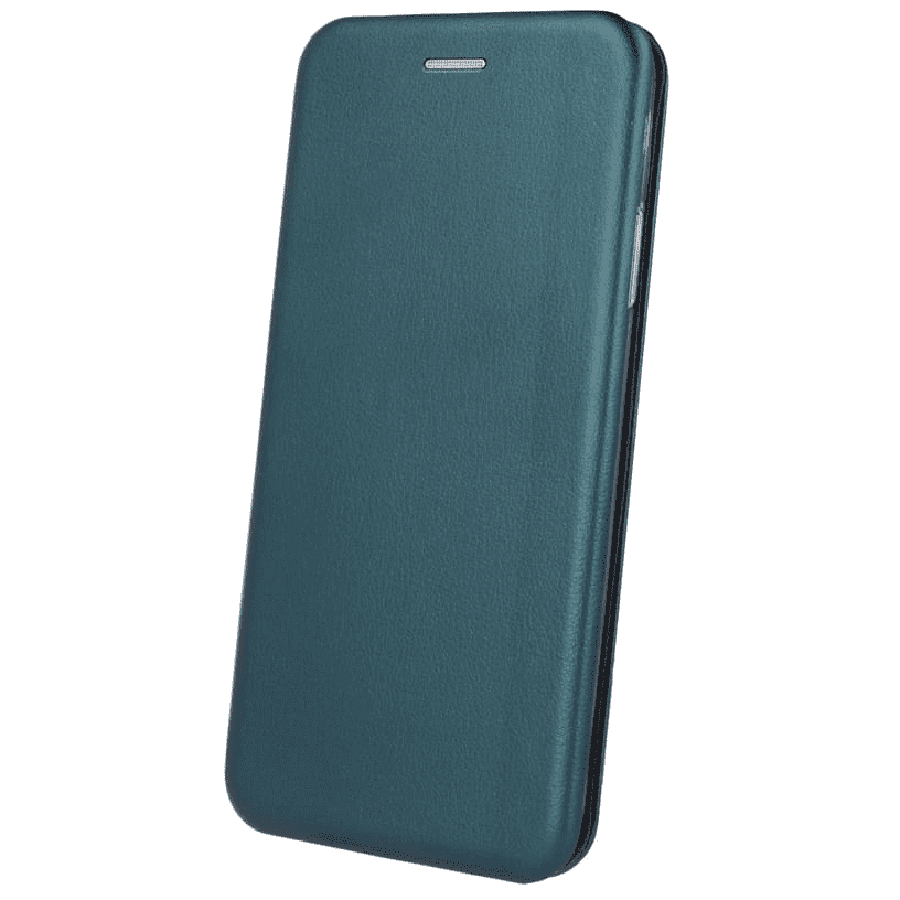 Case SAMSUNG GALAXY A33 5G Leatherette Wallet Flip Elegance Magnetic dark green