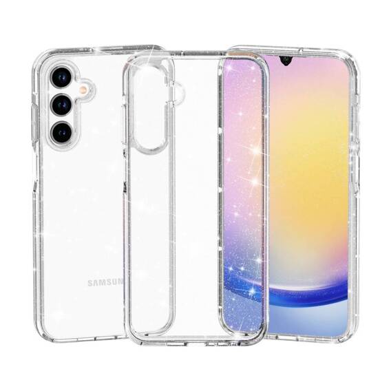 Case SAMSUNG GALAXY A35 5G Trans Glitter transparent