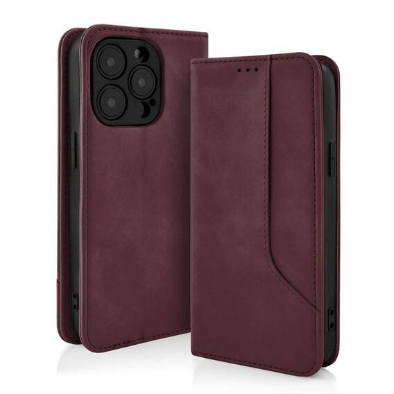 Case SAMSUNG GALAXY A52 LTE / 5G Prime Book maroon