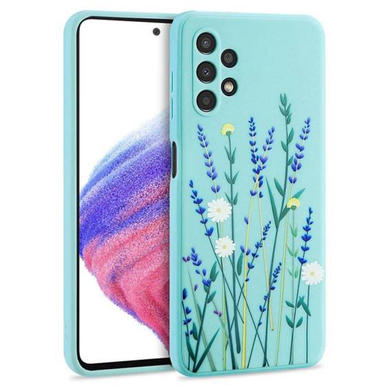 Case SAMSUNG GALAXY A53 5G Tech-Protect Mood Meadow blue