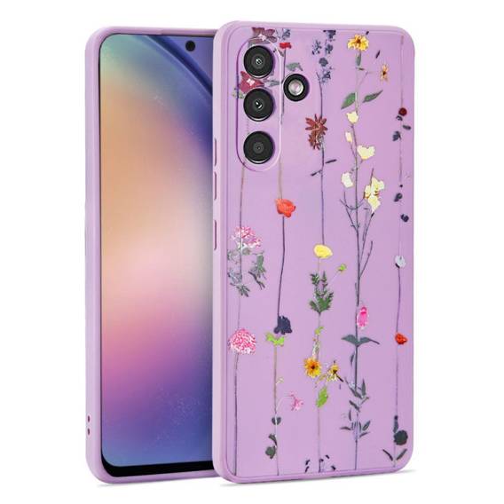 Case SAMSUNG GALAXY A54 5G Tech-Protect Mood Garden Violet