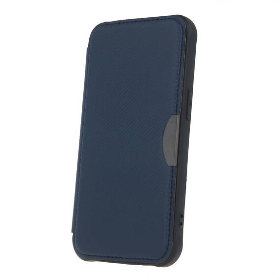 Case SAMSUNG GALAXY S23 Kabura Smart Carbon navy blue