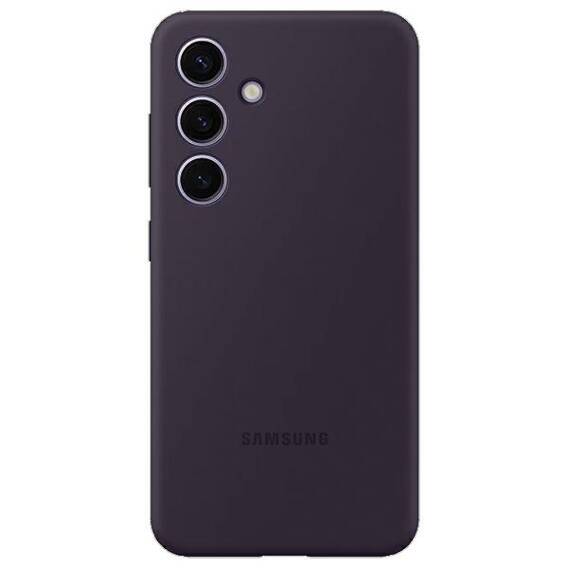 Case SAMSUNG GALAXY S24+ Silicone Case (EF-PS926TEEGWW) dark purple