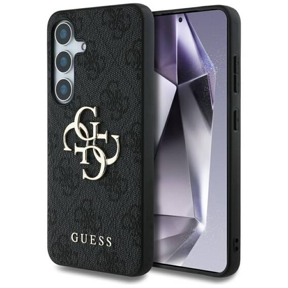 Case SAMSUNG GALAXY S25 Guess Big 4G Logo Classic Logo black