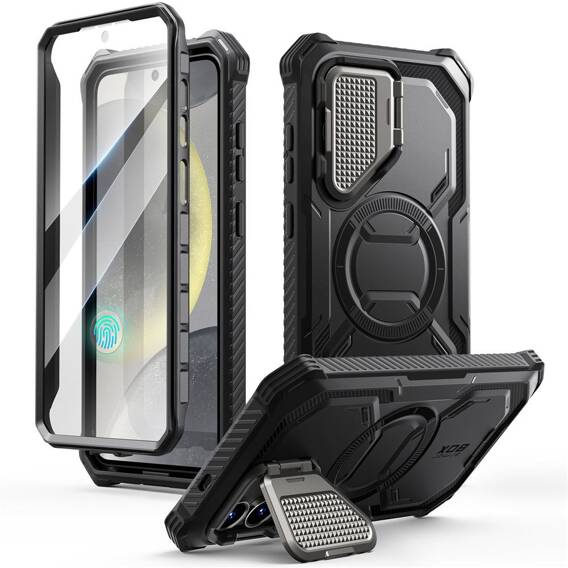 Case SAMSUNG GALAXY S25 SupCase IBLSN Armorbox Mag MagSafe black