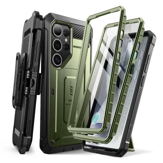 Case SAMSUNG GALAXY S25 ULTRA SupCase Unicorn Beetle Pro 2-set Guldan green