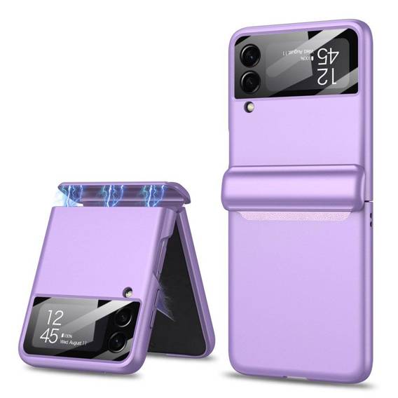 Case SAMSUNG GALAXY Z FLIP 4 Tech-Protect Icon purple