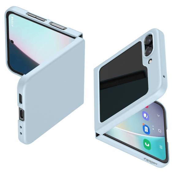 Case SAMSUNG GALAXY Z FLIP 5 Spigen Airskin light blue