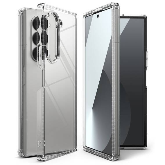 Case SAMSUNG GALAXY Z FOLD 6 Ringke Fusion Clear transparent