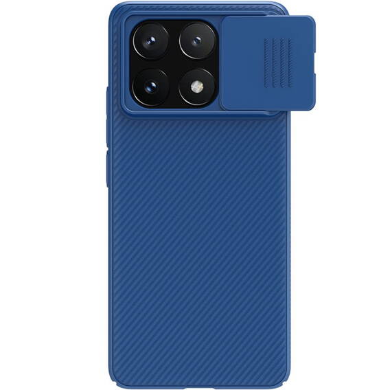 Case XIAOMI POCO X6 PRO 5G Nillkin CamShield blue