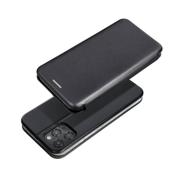 Case XIAOMI REDMI 13C Leatherette Wallet Flip Elegance Magnetic black