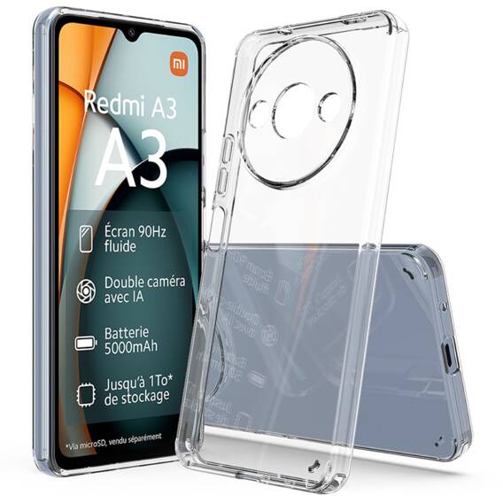 Case XIAOMI REDMI A3 Nexeri Slim Case Protect 2mm transparent