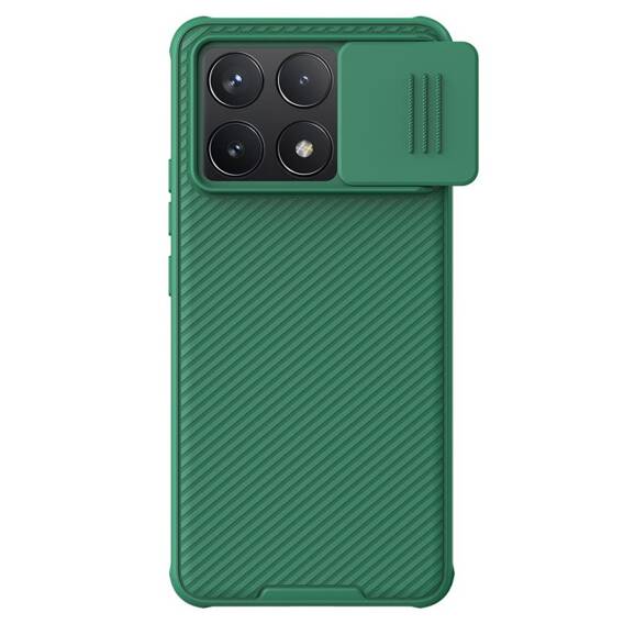 Case XIAOMI REDMI K70 / K70 PRO / POCO F6 PRO Nillkin CamShield Pro dark green