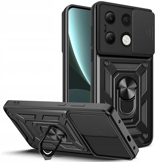 Case XIAOMI REDMI NOTE 13 4G/LTE Tech-Protect Camshield Pro black