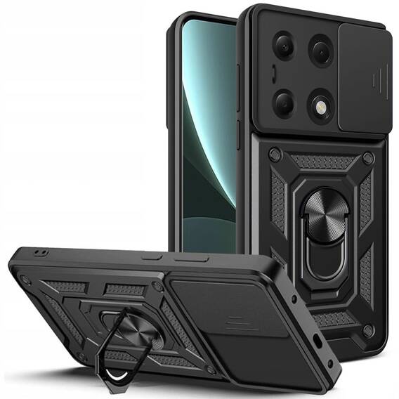 Case XIAOMI REDMI NOTE 13 PRO 5G Nexeri CamShield Pro black