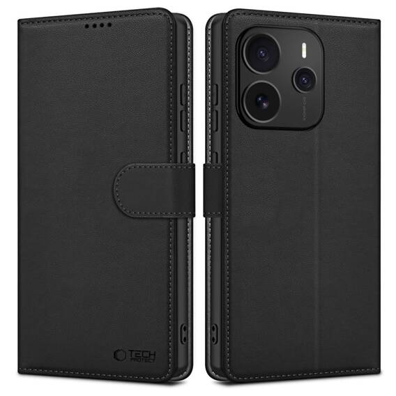 Case XIAOMI REDMI NOTE 14 5G Tech-Protect Wallet Matte black