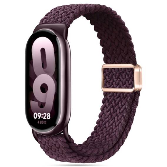 Case XIAOMI SMART BAND 8 / 9 / NFC Tech-Protect Nylonmag Dark Cherry