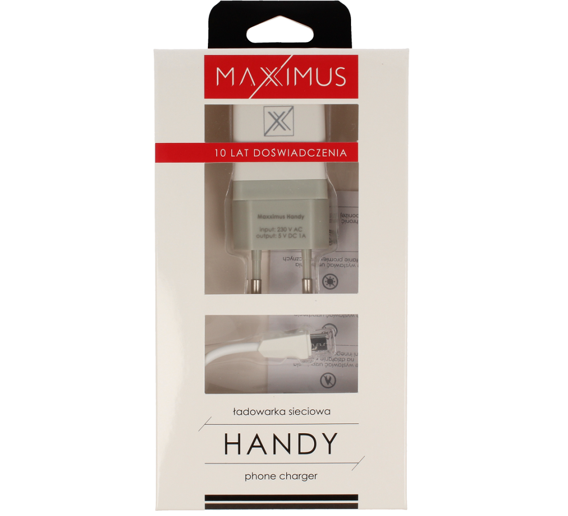 Charger Maxximus HANDY 1A + MICRO USB
