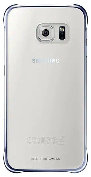 Clear cover case SAMSUNG  S6 navy blue  EF-QG920BBEGWW