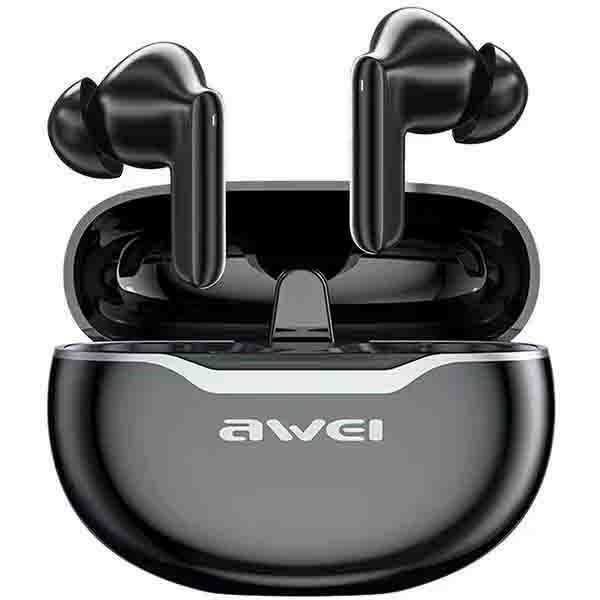 ENC Bluetooth 5.3 Headphones + AWEI Docking Station (T50) black