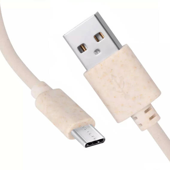 Ecologic ECO Kabel 3A 1m USB - USB-C HG-EC01 sand