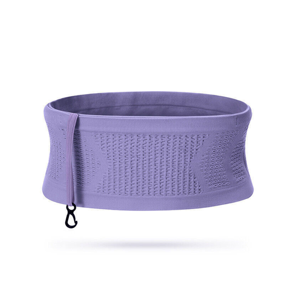 Elastic Running Belt Size L purple