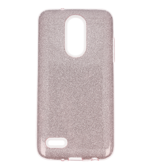 Glitter case LG K8 2018 pink