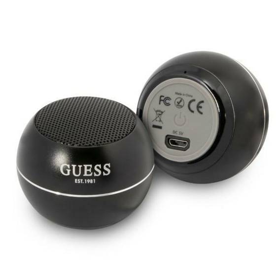 Guess Bluetooth speaker (GUWSALGEK) Speaker mini black