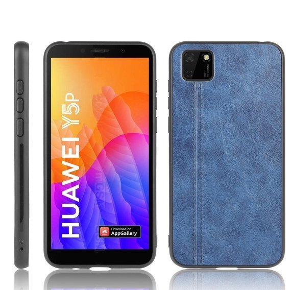 HUAWEI Y5P / HONOR 9S case Leather cover Hybrid case blue