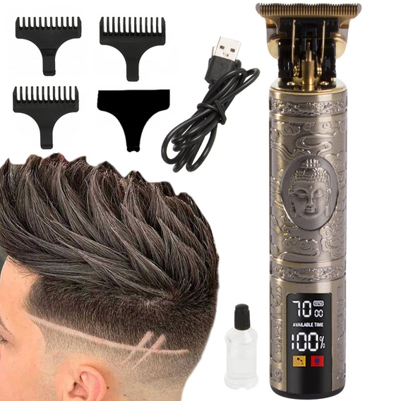 Hair/Beard Clipper/Trimmer + USB Cable