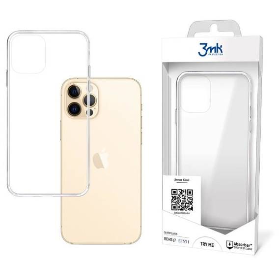 IPHONE 12 PRO MAX 3MK Armor Case transparent