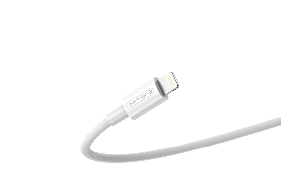 Jellico B1 USB-C/Lightning PD 20W cable 1m White