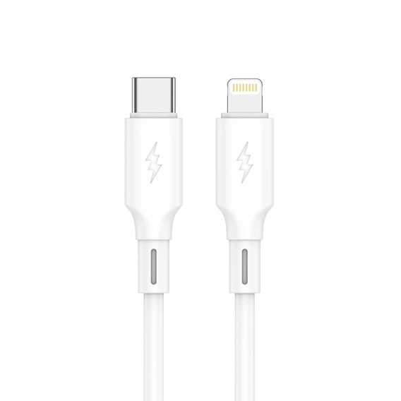 Jellico B24 PD 30W USB-C to Lightning cable 1m white