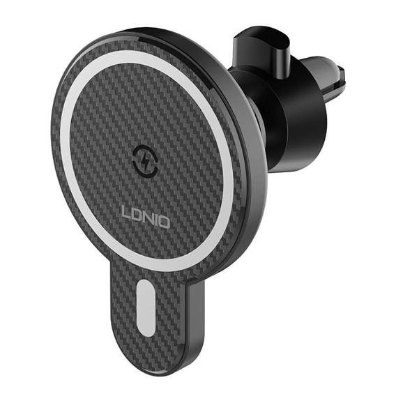 LDNIO Car Mount ,MA20 with inductive charger 15W (Black)