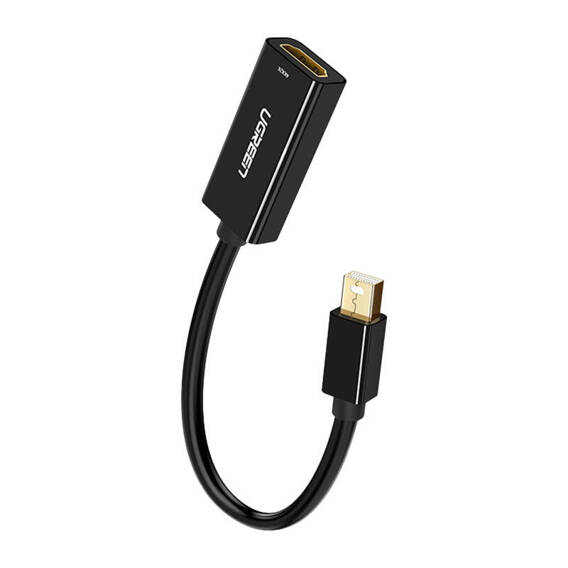 Mini DisplayPort to HDMI Adapter / cable Ugreen MD112, 1080p, 20cm (black)