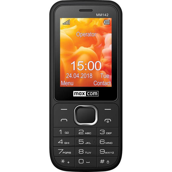 Mobile Phone MAXCOM MM142 black