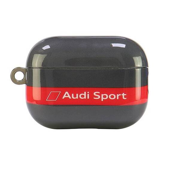 Original Case APPLE AIRPODS PRO 2 Audi IML Sport Cover (AUS-IMLAPP2-RSQ/D4-GY) gray