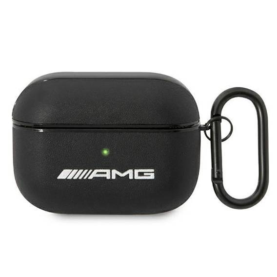 Original Case APPLE AIRPODS PRO AMG Leather Big Logo (AMAPSLWK) black