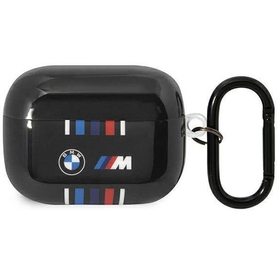 Original Case APPLE AIRPODS PRO BMW Multiple Colored Lines (BMAP22SWTK) black