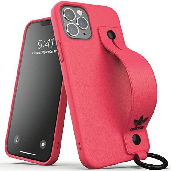 Original Case IPHONE 12 / 12 PRO Adidas OR Hand Strap Case (42397) pink