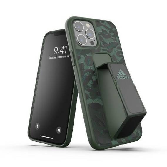 Original Case IPHONE 12 PRO Adidas SP Grip Case Leopard green